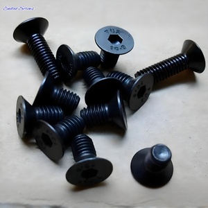 Black Oxide Stainless Steel Deck <strong>Screw</strong> with <strong>Torx</strong> Drive M6 Flat <strong>Head</strong> Socket Cap Set <strong>Screw</strong> for <strong>Wood</strong> &amp; Chipboard Plain Surface