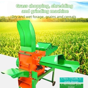 Nouvelle conception de mini hacheuse à fourrage |   Machine à couper l'<span class=keywords><strong>herbe</strong></span> manuelle pour l'alimentation des animaux |   Équipement d'élevage abordable pour les débutants - Product Image 1