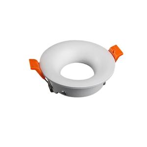 Kit de Iluminación <span class=keywords><strong>GU53</strong></span> LED, Módulo de Montaje Trasero Blanco Arena, Foco MR16 GU10, Anillo Metálico para Lámpara - Product Image 3