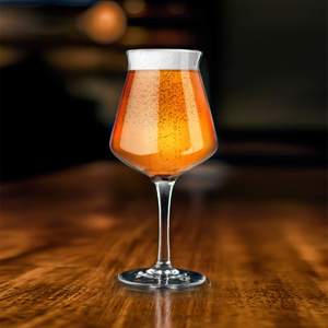 Verre à bière à tige Nucleated <span class=keywords><strong>Teku</strong></span> par Nucleation, verres à pinte pour une meilleure rétention de la mousse, verre à bière artisanale de 14,2 oz - Product Image 5