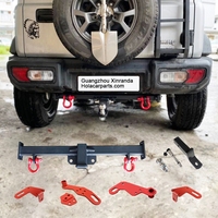 Jimny Accessoires Pare-chocs avant Bull Bar Galerie de toit Échelle Feu arrière Grille avant pour Suzuki Jimny Parts