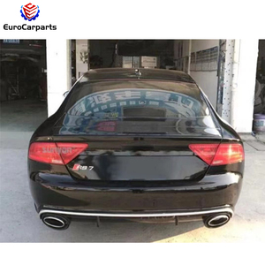 RS7 Body Kitสําหรับ<span class=keywords><strong>AUDI</strong></span> A7 2012-2015 ปีอุปกรณ์เสริมสําหรับรถยนต์วัสดุPPปรับแต่งชิ้นส่วนรถยนต์กันชนหน้ากระจังหน้าด้านหลังLipไอเสียเคล็ดลับ - Product Image 5