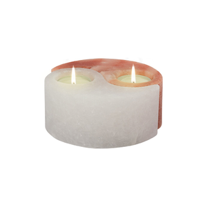 Vente flash, bougeoir en cristal naturel de l'Himalaya de haute qualité, directement de l'Himalaya, lampes à bougies en sel de roche, artisanat naturel - Product Image 3