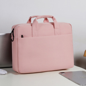 Sac pour ordinateur portable personnalisé de 14/15/17 pouces avec absorption des chocs par airbag, bandoulière et poignée, sac pour ordinateur portable imperméable - Product Image 6