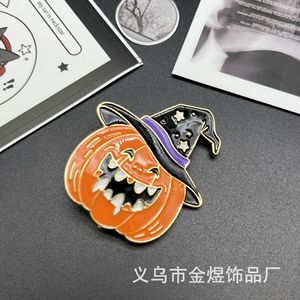เข็มกลัดฟักทองฮาโลวีน โลหะผสมสังกะสี ลายการ์ตูน เข็มกลัดติดเสื้อ ของตกแต่งปาร์ตี้ เครื่องประดับสำหรับทุกเพศ - Product Image 3