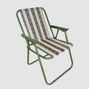 Silla Plegable de Metal Resistente, Portátil <span class=keywords><strong>y</strong></span> Ligera, con Respaldo Alto, para Camping, Playa <span class=keywords><strong>y</strong></span> Exteriores, Venta al por Mayor, Silla de Playa - Product Image 3