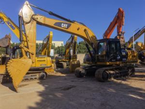 Pelle sur chenilles hydraulique Caterpillar CAT 329D d'occasion de haute qualité 29 tonnes pelle de construction Original japon Cat 329d à vendre - Product Image 2