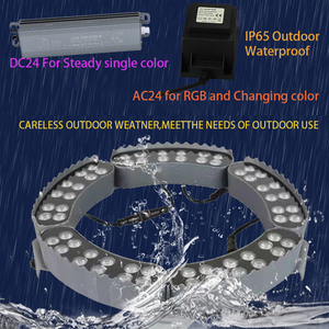 IP65 Waterproof <strong>Flood</strong> Light for Outdoor Parks Villas Courtyards Lawn LED Circular <strong>Tree</strong> Light for Landscape DC Power Supply IP66 - Product Image 3