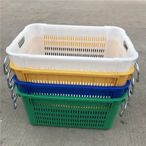 Malla agrícola apilable plástico vegetal fruta ventilación cajas contenedor cesta caja de rotación - Product Image 2