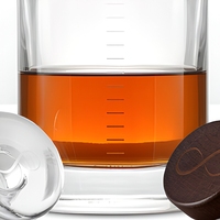 Bouteille en verre transparente personnalisée pour spiritueux, whisky, gin, vin, vodka, brandy avec bouchon