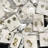 1000 Estilos Diferentes de Aretes de Moda Chapados en Oro de 18K, Pendientes de Acero Inoxidable para Mujer, Arracadas