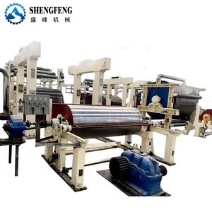 Machine de fabrication de papier hygiénique de type moule à cylindre économique