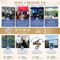 2025 diskon besar berlian Lab potongan bercahaya batu Moissanite D putih VVS1 Clarity Lab Moissanite batu permata longgar