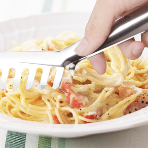 Multifunctionele Roestvrijstalen Noodle <span class=keywords><strong>Pasta</strong></span> Keukentang Spaghetti Tang Gemaakt Van Duurzaam Metaal - Product Image 2