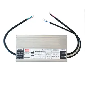 Meanwell 480 Вт hlg-480h-48b10v pwm таймер с регулируемой яркостью meanwell Светодиодный источник питания