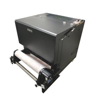 Printer DTF Lebar 60cm dengan Penggoyang Bubuk, Sistem Inkjet Langsung Tinta Putih Terintegrasi dan Penggoyang Bubuk