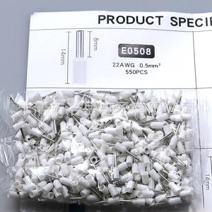 Kit de 1800 connecteurs à férules et bornes en cuivre pur E0508 E7508 E6012, assortiment de bornes de câblage en boîte - Product Image 4