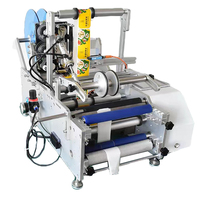 Machine d'étiquetage semi-automatique pour bouteilles rondes LK-BSTB14, applicateur d'étiquettes électrique pour canettes, bocaux, flacons