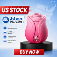Disponibile negli USA, Consegna in 2-5 Giorni, Vibratore a Forma di Rosa con 10 Frequenze di Suzione, Controllo APP, Impermeabile IPX7, Acquista Ora