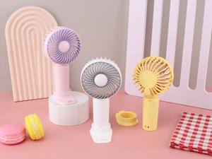 مروحة صغيرة محمولة هادئة لسطح المكتب مع شحن Usb لشعار عبر الحدود - Product Image 3