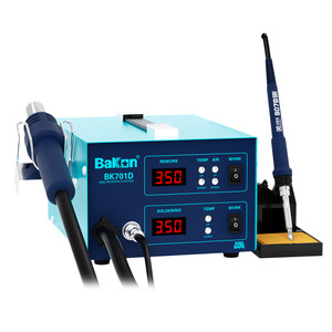Estación de Soldadura de Aire Caliente Bakon BK701D, Doble Función, Pantalla Digital, Temperatura Ajustable, Mantenimiento Industrial - Product Image 1