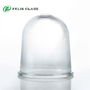 Cubierta de Vidrio Borosilicato Transparente LED Ecológica de Diseño Industrial Moderno, Cubiertas para Lámparas que Cumplen con la Prueba de Impacto 7J a Prueba de Explosiones - Product Image 4