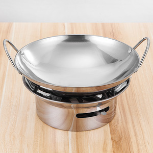 Mini Estufa de Alcohol Portátil con Soporte, para Cocina al Aire Libre, para Ollas de 2.1L-4L, Ligera, Ajustable, para Uso Individual - Product Image 2