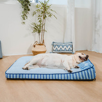 Tapis rafraîchissant pour chien, rectangle, lavable, lit pour chien, coussin de refroidissement pour animaux de compagnie, confortable, tapis rafraîchissant pour l'été