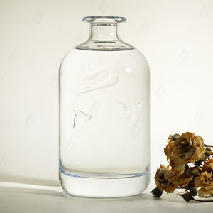 Bouteille en verre de spiritueux vente en gros bouteilles en verre de tequila whisky <span class=keywords><strong>gin</strong></span> bouteille de liqueur avec bouchon - Product Image 3