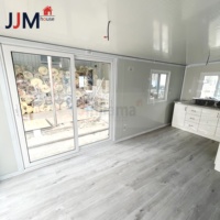 Maison préfabriquée extensible en conteneur, 2-3 chambres, acier, pliable, mobile, mini-maison, bureau, bâtiment, 20 pieds, en vente