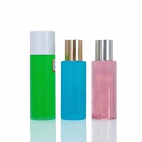 En stock usine – Flacons en PET plastique givré vides de 80 ml, 100 ml, 120 ml, 150 ml pour toner et sérum de soin, avec capuchon à vis blanc et pulvérisateur