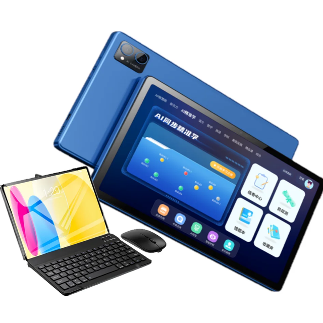 Bulk Order New Tablet  Ultra High Profile 10.1 "Android 13 6+256GB Office Learning Gaming Tablet with Keyboard and Mouse Tablet