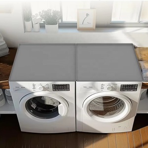 Extra <b>Large</b> Durable Washable Heat Resistant Home and Kitchen Silicone Cover for Washing Machine Silicone <b>Mat</b> for Countertop - Product Image 1