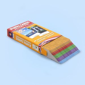 บัตรแฟลชการ์ดพลาสติกเคลือบด้านพิมพ์ลายตามสั่ง ทนทาน ออกแบบได้เอง สำหรับเด็กเรียนรู้ภาษาฝรั่งเศส - Product Image 3