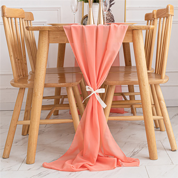 2021 популярная распродажа Модная Современная многоцветная шифоновая Скатерть для свадьбы высокого качества