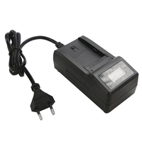 Chargeur rapide intelligent LCD 1500 mA pour batterie d'appareil photo NP F550 F770 F970 F990