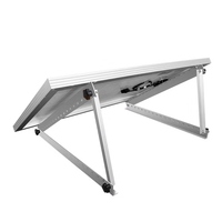 Système d'énergie solaire hors réseau, kit de support de panneau solaire en aluminium réglable, structure de panneau solaire