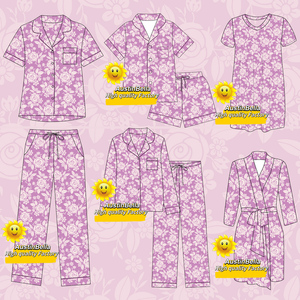 <span class=keywords><strong>Pyjama</strong></span> en bambou imprimé numérique personnalisé de haute qualité, ensemble 2 pièces, <span class=keywords><strong>pyjama</strong></span> <span class=keywords><strong>femme</strong></span> super doux, <span class=keywords><strong>pyjama</strong></span> <span class=keywords><strong>femme</strong></span> à revers - Product Image 1