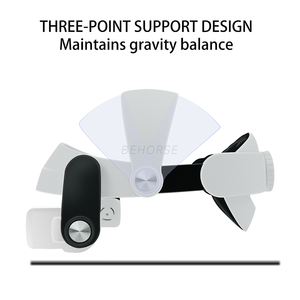 ชุดหูฟัง <span class=keywords><strong>VR</strong></span> ที่ทนทานและปรับได้พร้อมสายรัดศีรษะสำหรับติดตั้งง่ายอุปกรณ์ช่วยลดน้ำหนักสำหรับอุปกรณ์เสริม visation Pro <span class=keywords><strong>VR</strong></span> - Product Image 3
