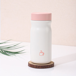 Mini 316 Edelstahl Vakuum-Isolierter Thermosbecher Niedlicher Praktischer Modischer Tragbarer Schul-Geschenkbecher Taschenflasche 6-12 Stunden Wärmeisolierung - Product Image 4