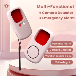 Hotel viaje privacidad cámara de seguridad rastreador Cam Detector 120dB <span class=keywords><strong>Anti</strong></span>-intruso vibración alarmas Personal SOS <span class=keywords><strong>alarma</strong></span> - Product Image 2