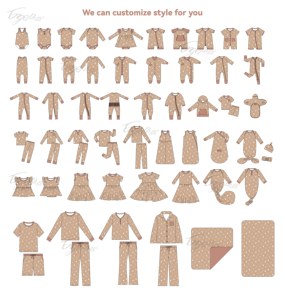 Ropa de verano para bebés recién nacidos, ropa con estampado de flores para niños pequeños, pelele para bebés - Product Image 2