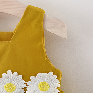 Ropa Infantil de Alta Calidad al por Mayor, Vestidos Sólidos para Niñas Pequeñas, Vestidos para Niños - Product Image 6