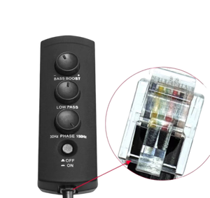 Chất lượng cao bán buôn xe khuếch đại điều khiển âm lượng từ xa núm điều kiện mới điều khiển âm bass - Product Image 5