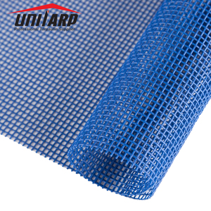 Cường độ cao 11*11 <span class=keywords><strong>840D</strong></span> 1000D <span class=keywords><strong>PVC</strong></span> Vinyl tráng bạt lưới cho Túi xe tải bao gồm - Product Image 1