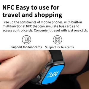 IP68 Waterdichte Sport Fitness Tracker Smartwatch TK23 Antwoordoproepfunctie Android IOS compatibel IPS Display NFC-bediening - Product Image 5