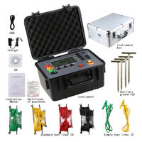 FUZRR ES3001P Soil Resistivity Tester 220V Earth Resistance for Test Instrument for Machine & Measurement Battery Usage