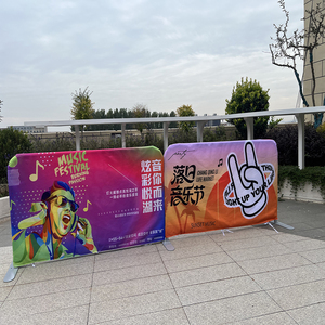 Quảng Cáo sự kiện đường phố cờ hiệu lưới biểu ngữ rào chắn hàng rào che gió quảng cáo thân thiện với môi trường Bền biểu ngữ đôi - Product Image 1