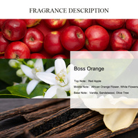 UNIQUE AROMA Boss Huile de parfum à l'orange Huile de parfum design Vente en gros Huile de haute qualité parfum concentré