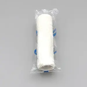Креповая повязка хорошего качества, хлопковая повязка, 7,5 см, размер 4, натуральная эластичная бумажная повязка для продажи